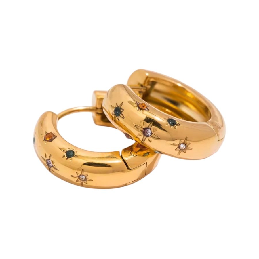 Auskarai ,,Aurea gold"