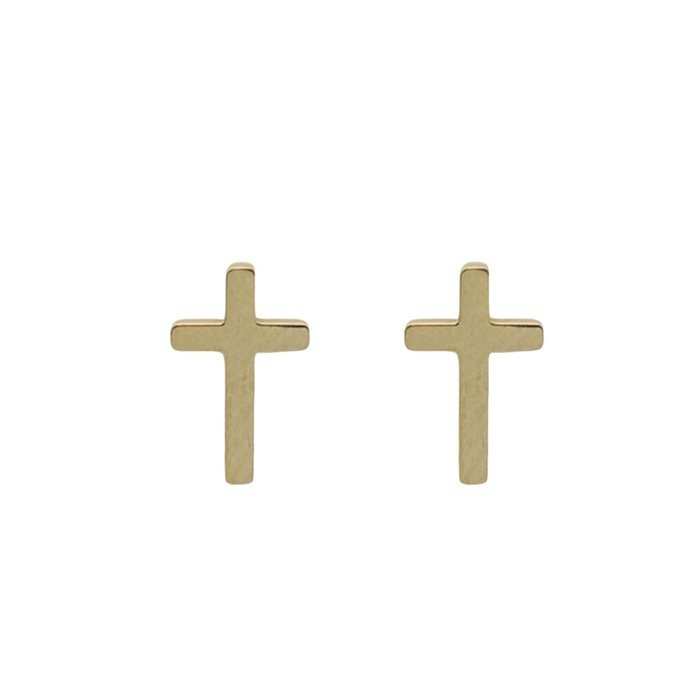 Auskarai ,,Golden Crosses"